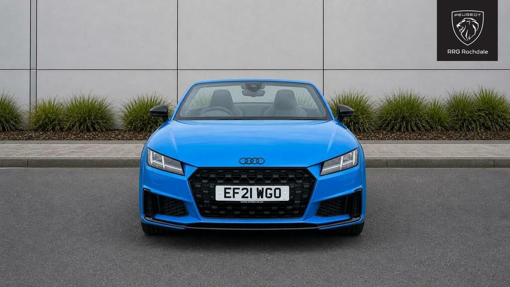 Audi TT 2.0 Tfsi 45 Black Edition Roadster S Tronic Euro 6 EF21WGO Blue #2