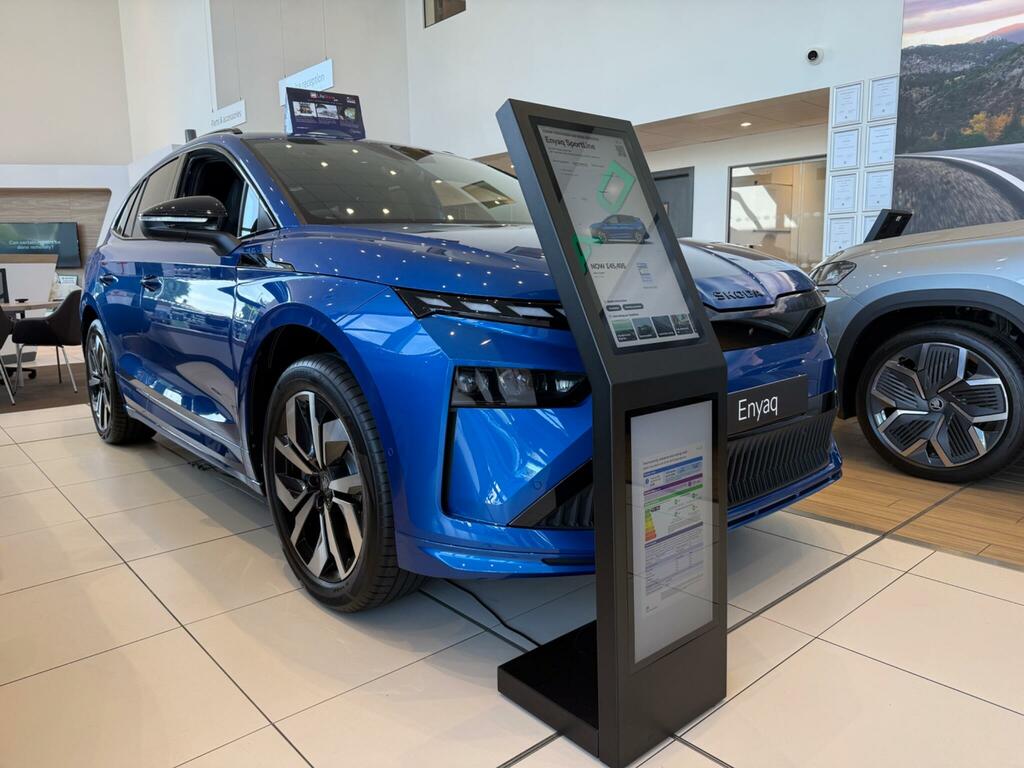 Skoda ENYAQ 82Kwh 85X Sportline 4Wd Blue