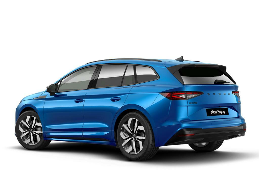Skoda ENYAQ 82Kwh 85X Sportline 4Wd Blue #3