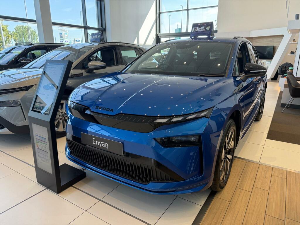 Skoda ENYAQ 82Kwh 85X Sportline 4Wd Blue #3