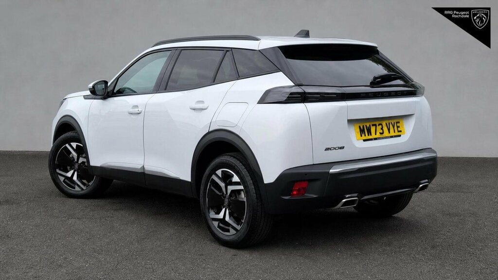 Peugeot 2008 1.2 Puretech Allure Euro 6 Ss MW73VYE White #6