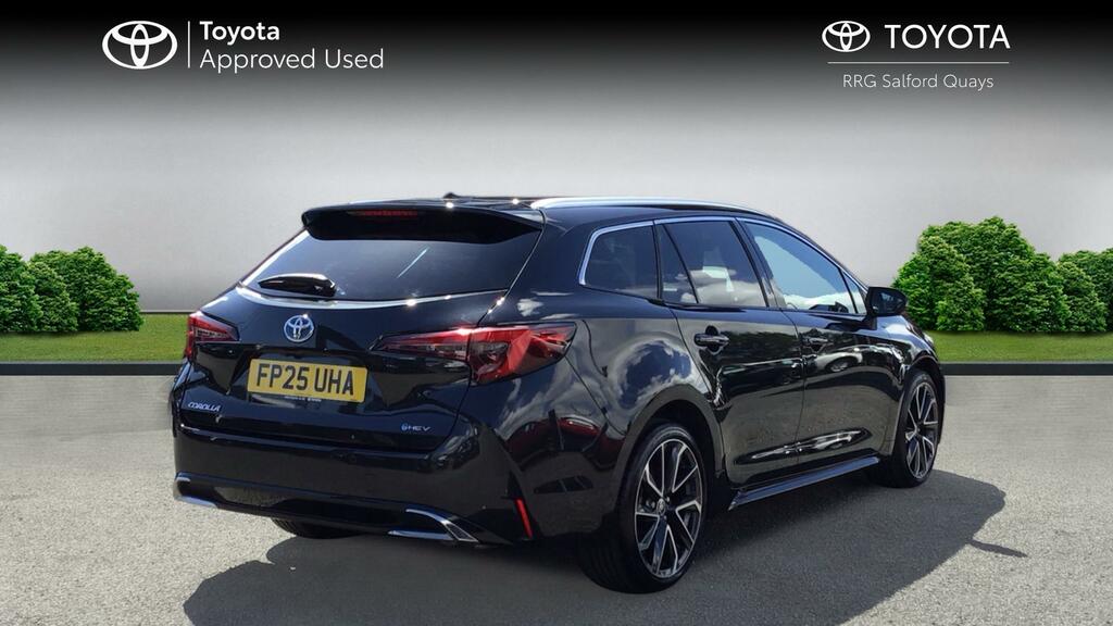 Toyota Corolla 1.8 Vvt-h Excel Touring Sports Cvt Euro 6 Ss Black #2