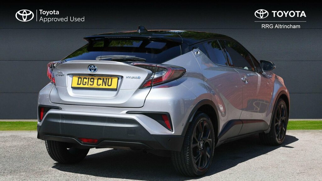 Toyota C-Hr 1.8 Vvt-h Dynamic Cvt Euro 6 Ss Silver #2