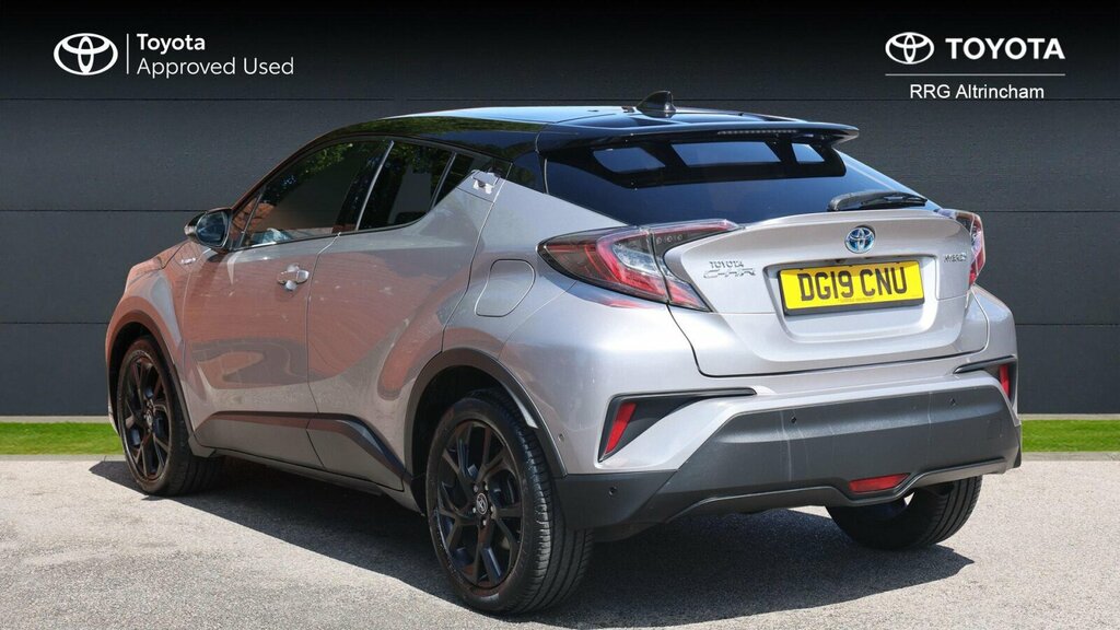 Toyota C-Hr 1.8 Vvt-h Dynamic Cvt Euro 6 Ss Silver #4