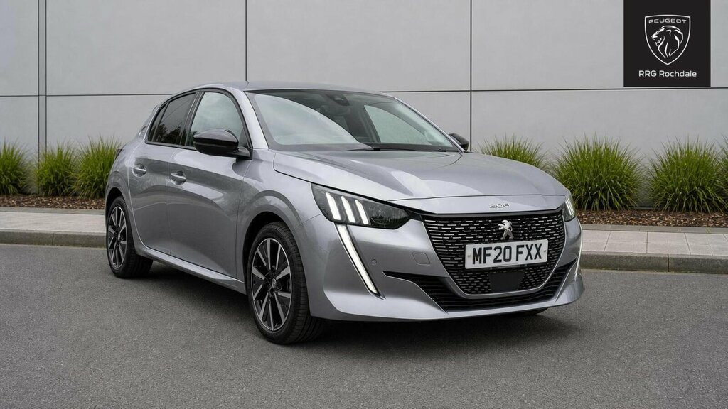 Peugeot 208 1.2 Puretech Gt Line Euro 6 Ss MF20FXX Grey