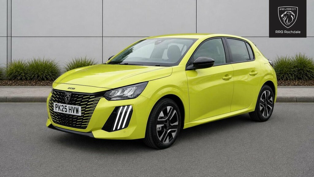 Peugeot 208 1.2 Puretech Allure Euro 6 Ss Yellow #3