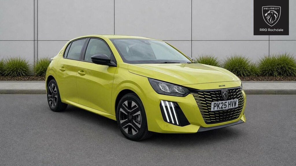 Peugeot 208 1.2 Puretech Allure Euro 6 Ss Yellow