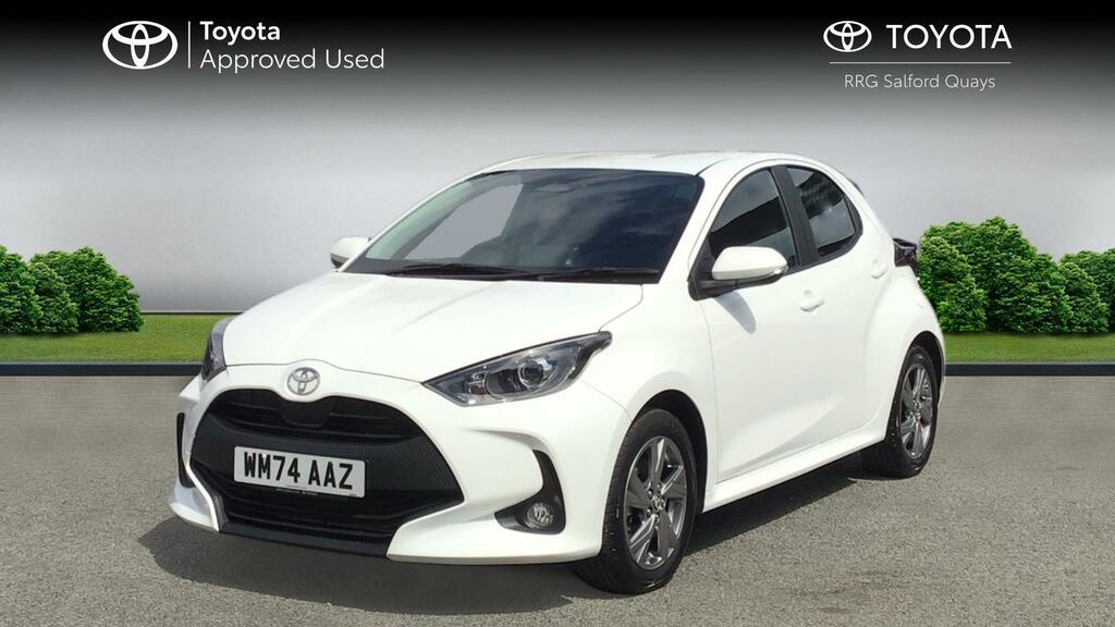 Toyota Yaris 1.5 Vvt-h Icon E-cvt Euro 6 Ss WM74AAZ White #3
