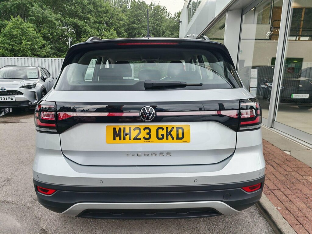 Volkswagen T-Cross 1.0 Tsi Se Euro 6 Ss Silver #4