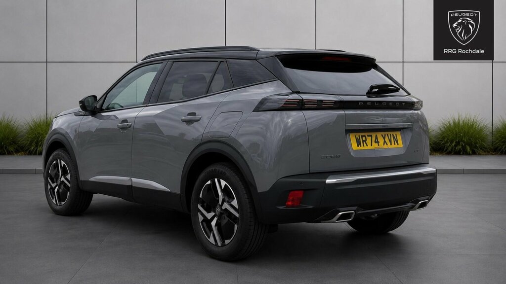 Peugeot 2008 1.2 Puretech Gt Eat Euro 6 Ss WR74XVN Grey #6