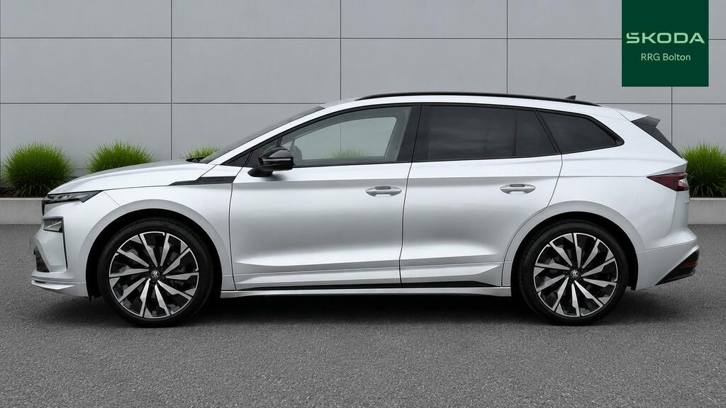 Skoda ENYAQ 210Kw 85X Sportline 82Kwh 4X4 NU25YBV Silver #4
