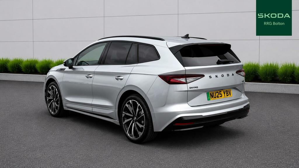 Skoda ENYAQ 210Kw 85X Sportline 82Kwh 4X4 NU25YBV Silver #6