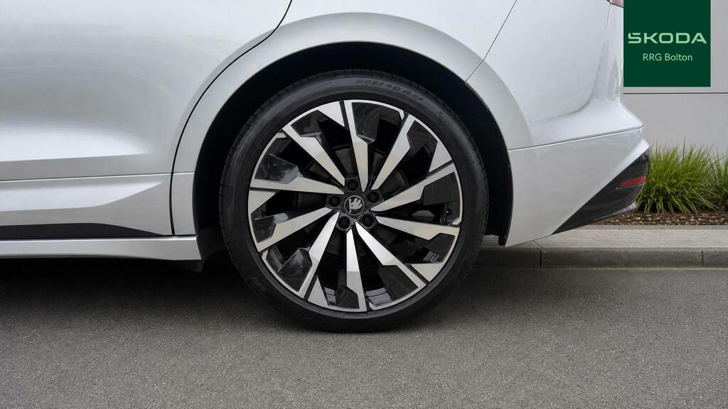 Skoda ENYAQ 210Kw 85X Sportline 82Kwh 4X4 NU25YBV Silver #5