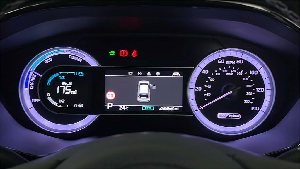 Kia Niro 1.6 Gdi Hybrid 2 Dct Red #13