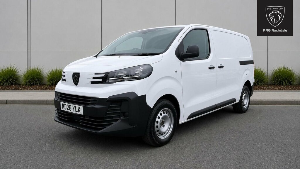 Peugeot Expert 2.0 Bluehdi Professional Standard Panel Van Standa White #3