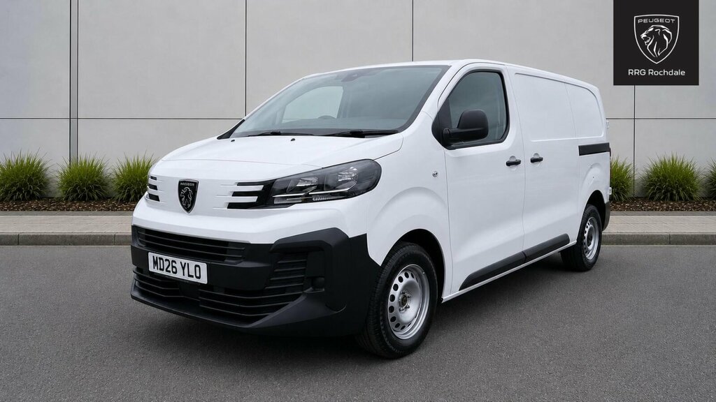 Peugeot Expert 2.0 Bluehdi Professional Standard Panel Van Standa White #3