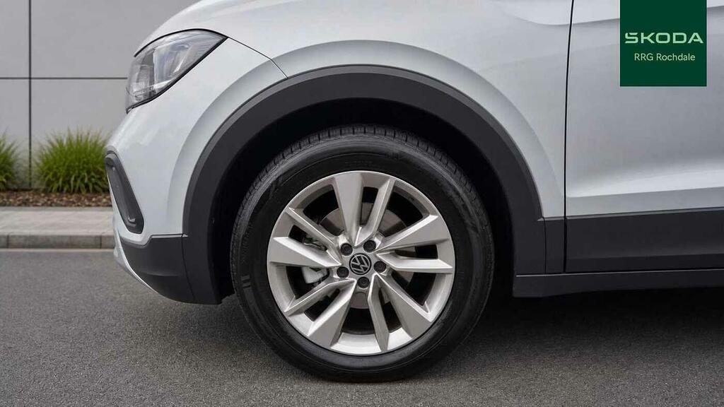 Volkswagen T-Cross 1.0 Tsi 115 Match Dsg Silver #5
