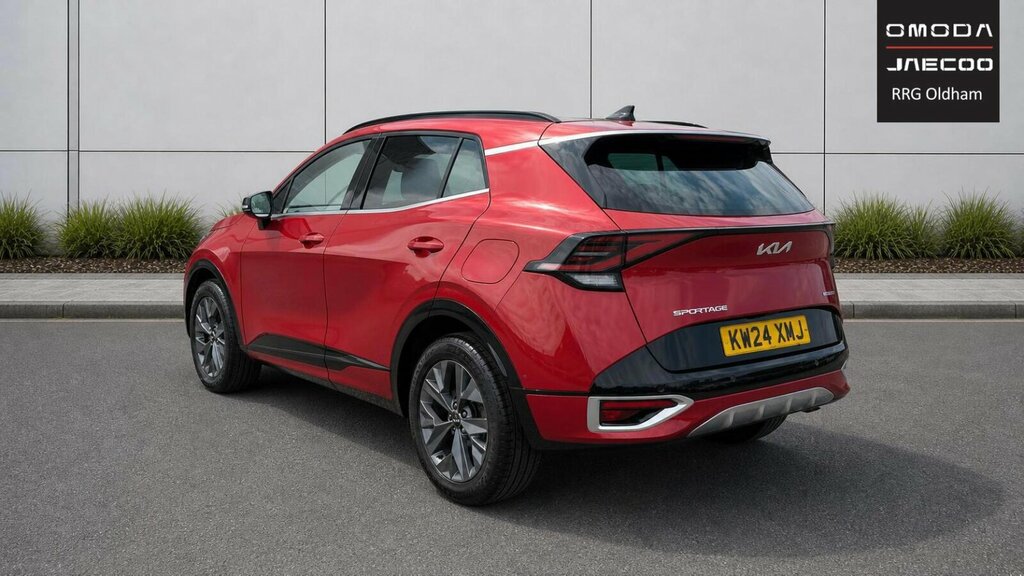 Kia Sportage 1.6 H T-gdi Gt-line S Euro 6 Ss KW24XMJ Red #6