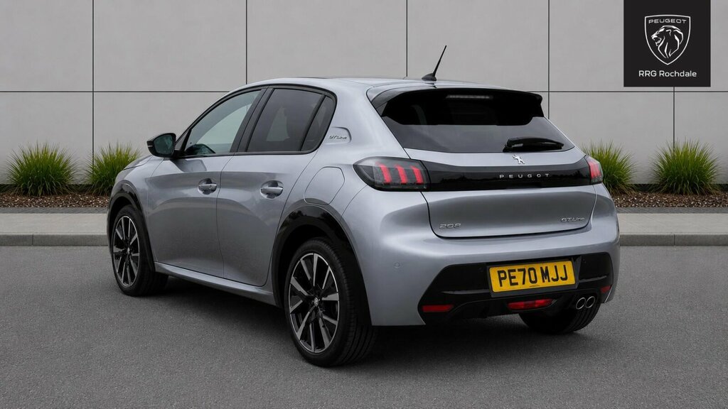 Peugeot 208 1.2 Puretech Gt Line Eat Euro 6 Ss Grey #6
