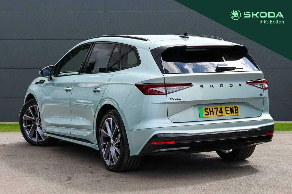 Skoda ENYAQ 210Kw 85X Sportline Plus 82Kwh 4X4 Silver #3