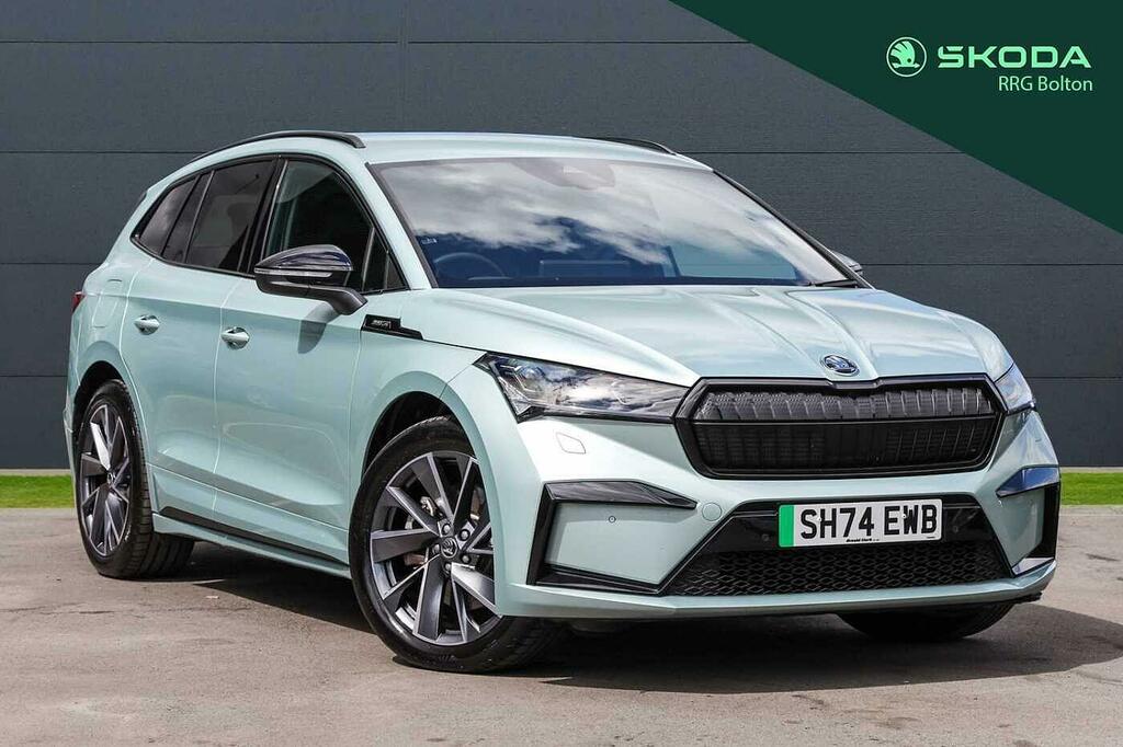 Skoda ENYAQ 210Kw 85X Sportline Plus 82Kwh 4X4 Silver