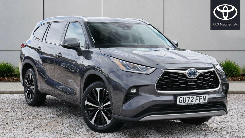 Toyota Highlander 2.5 Vvt-h Excel Cvt 4Wd Euro 6 Ss Grey