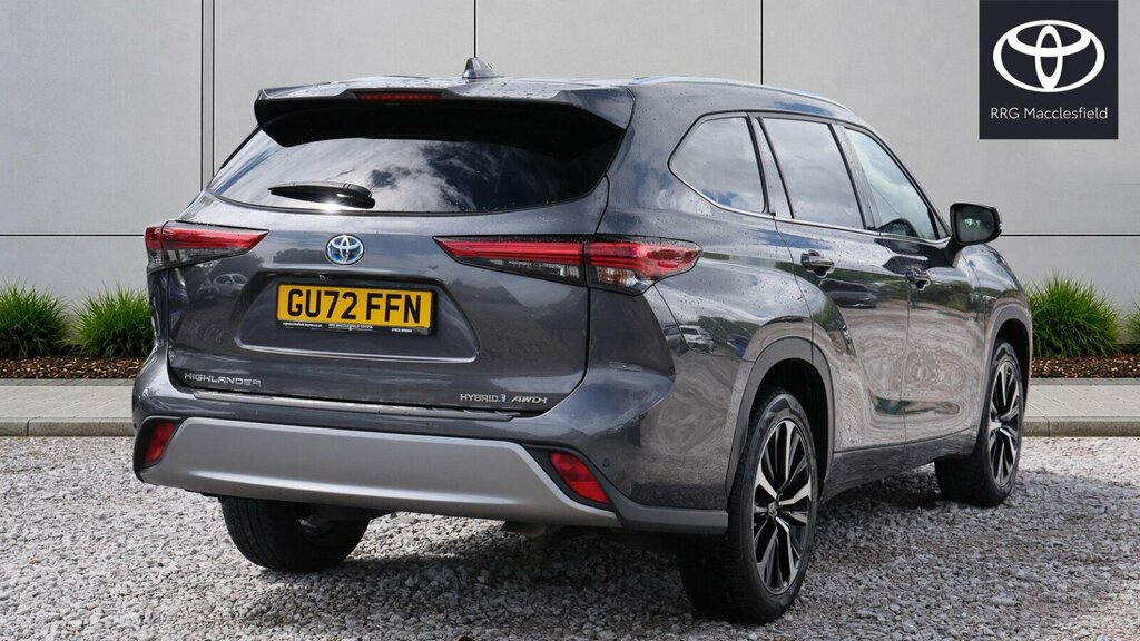 Toyota Highlander 2.5 Vvt-h Excel Cvt 4Wd Euro 6 Ss Grey #2