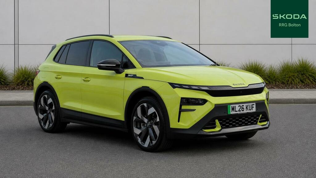 Skoda Elroq 250Kw Vrs 84Kwh 4X4 Green