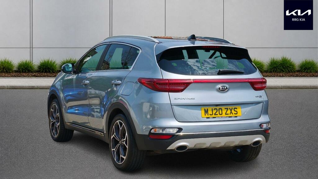 Kia Sportage 4 Blue #9