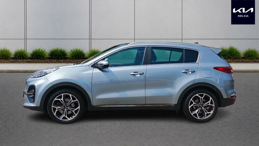 Kia Sportage 4 Blue #7
