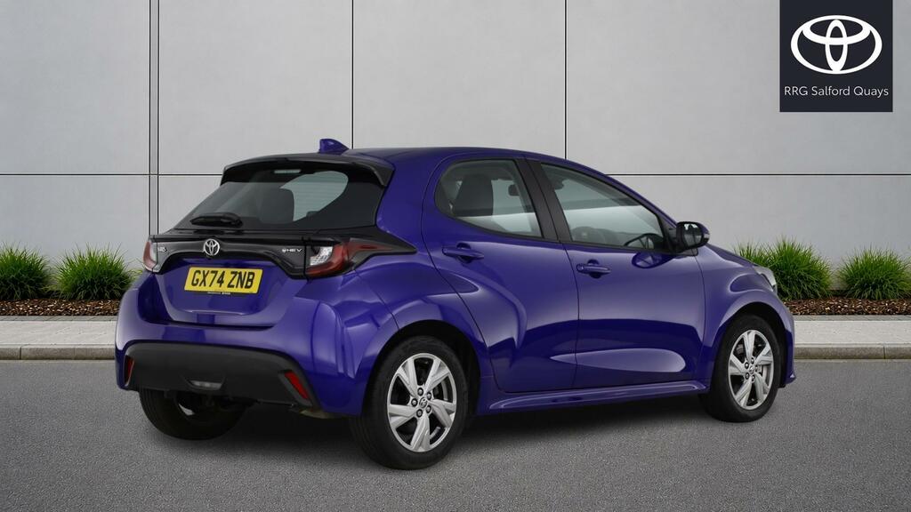 Toyota Yaris 1.5 Vvt-h Icon E-cvt Euro 6 Ss Blue #3