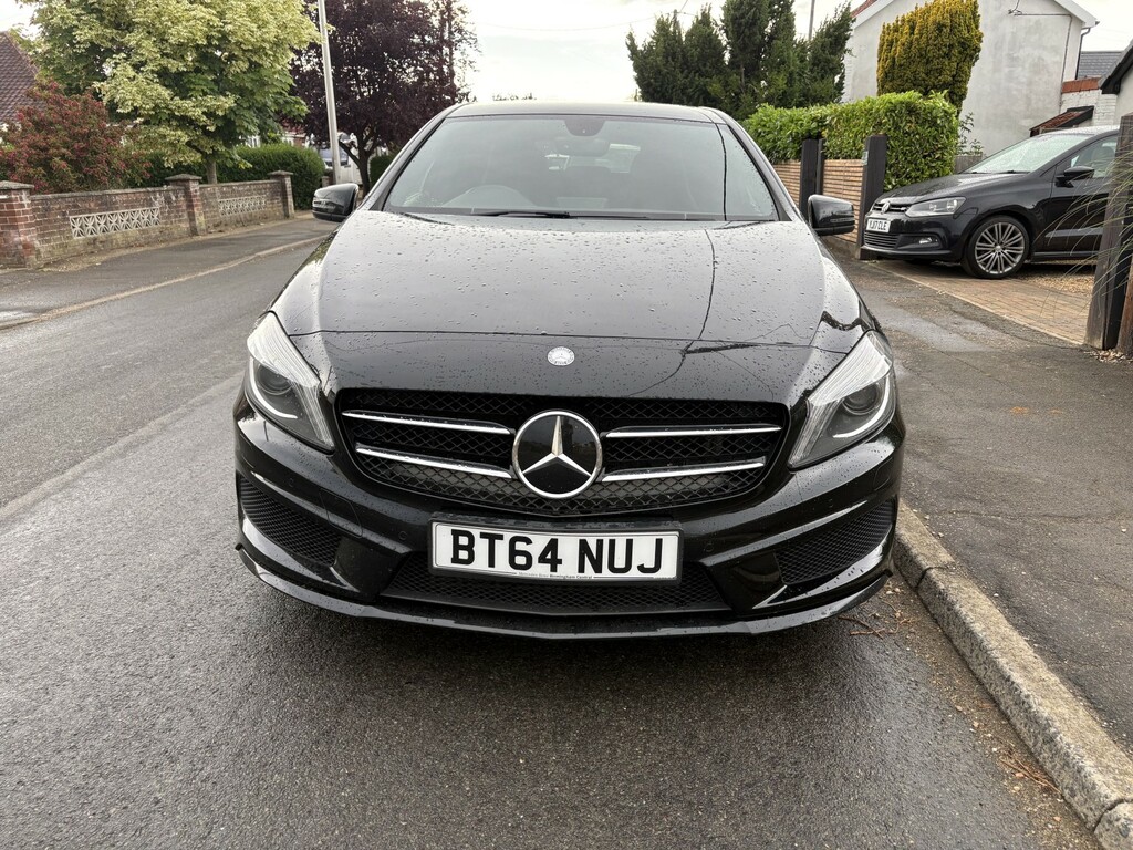Mercedes-Benz A Class Hatchback 2.1 A220 Cdi Amg Sport 2015 BT64NUJ Black #2