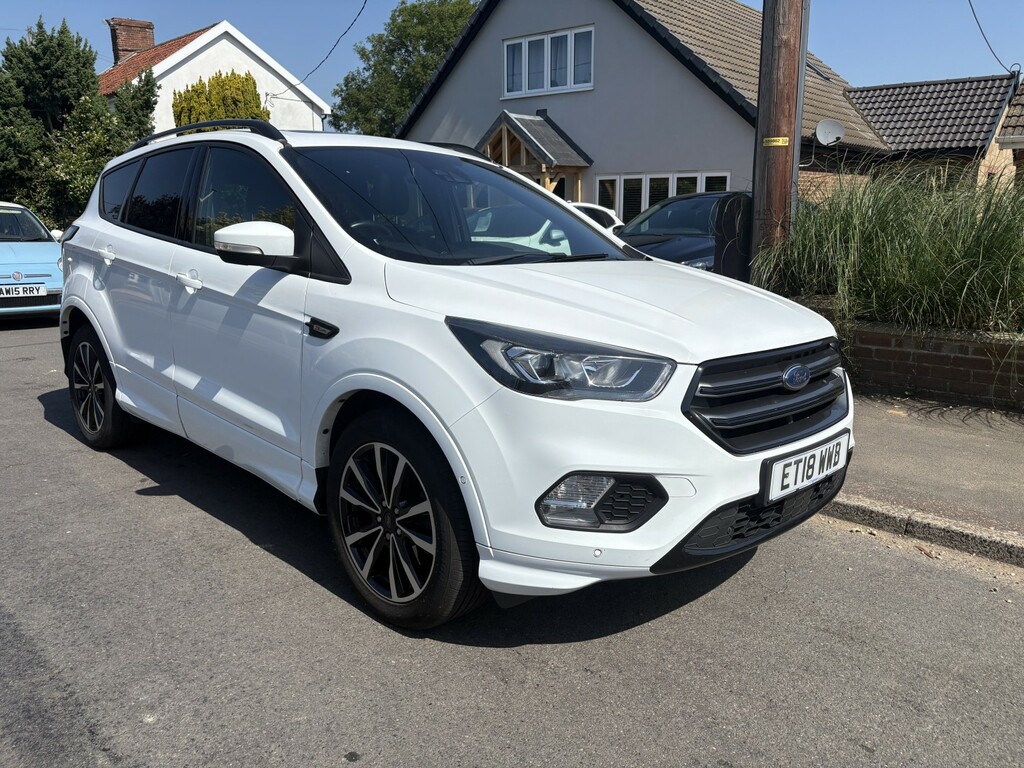Ford Kuga Suv 2.0 Tdci Ecoblue St-line 2018 ET18WWB White
