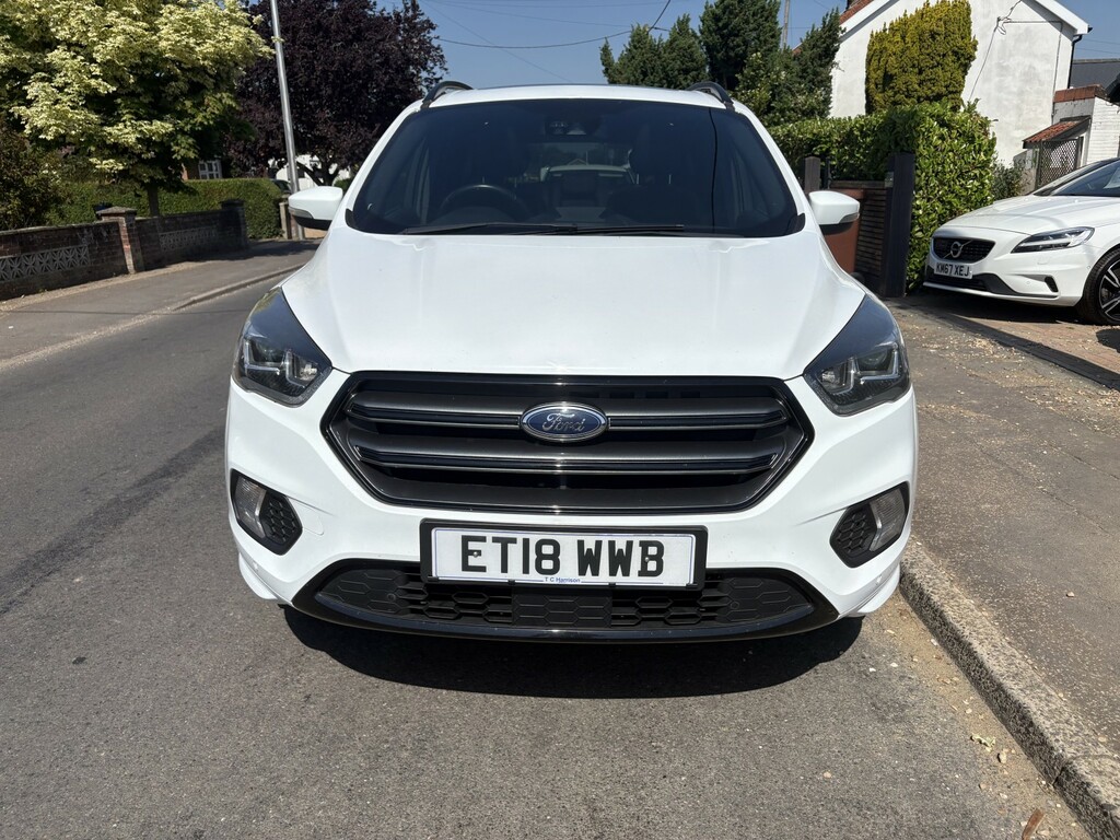 Ford Kuga Suv 2.0 Tdci Ecoblue St-line 2018 ET18WWB White #2