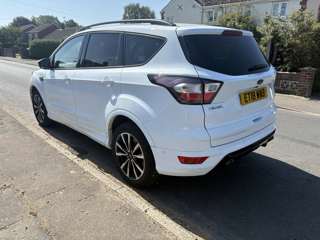 Ford Kuga Suv 2.0 Tdci Ecoblue St-line 2018 ET18WWB White #4