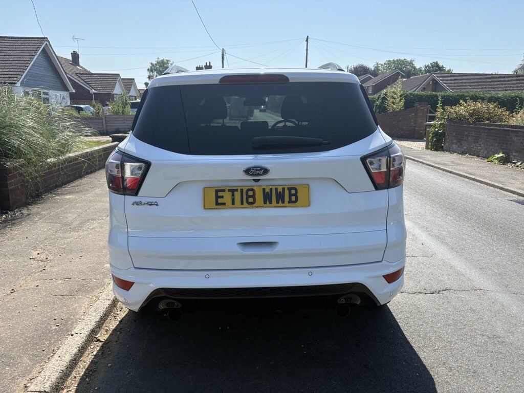 Ford Kuga Suv 2.0 Tdci Ecoblue St-line 2018 ET18WWB White #5