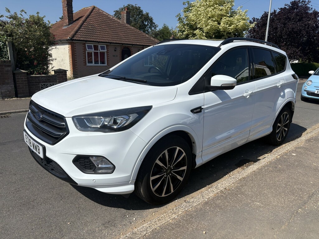 Ford Kuga Suv 2.0 Tdci Ecoblue St-line 2018 ET18WWB White #3