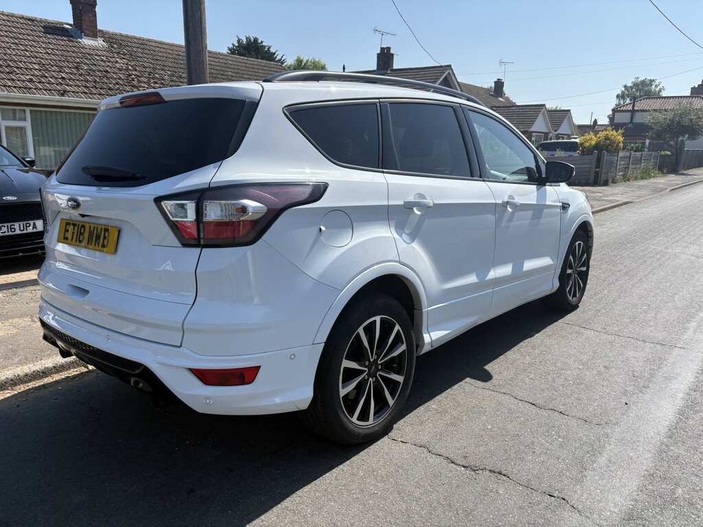 Ford Kuga Suv 2.0 Tdci Ecoblue St-line 2018 ET18WWB White #6