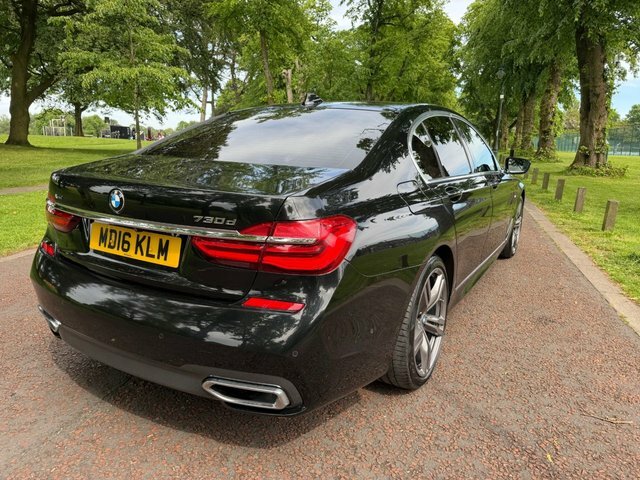 BMW 7 Series 2016 3.0 730D M Sport Saloon Xdriv Black #3