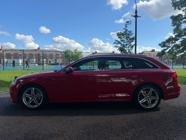 Audi A4 Avant 2017 2.0 Tdi Ultra S Line Estate SW17UBV Red #6