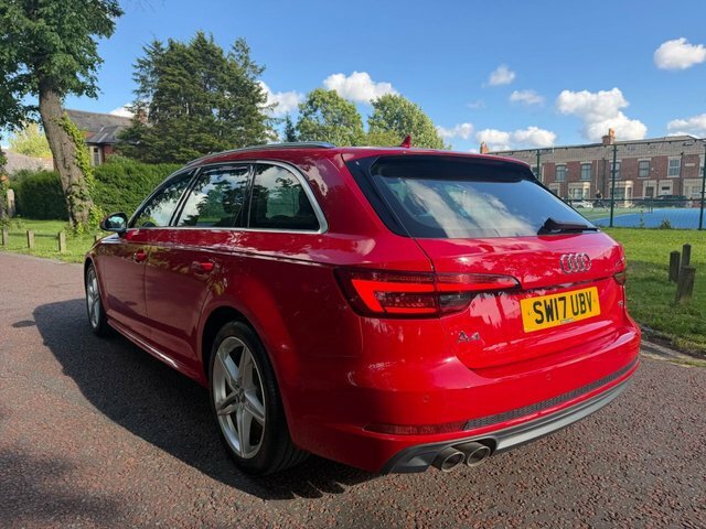 Audi A4 Avant 2017 2.0 Tdi Ultra S Line Estate SW17UBV Red #5