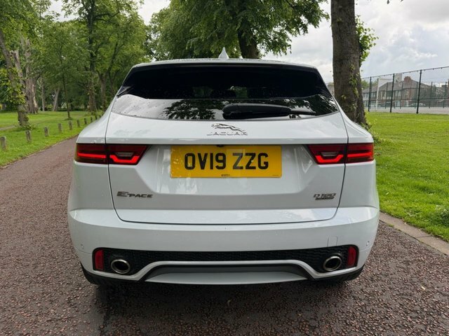 Jaguar E-Pace 2019 2.0 D180 R-dynamic Se Suv Awd White #4