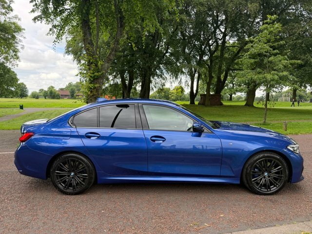 BMW 3 Series 2019 3.0 330D M Sport Saloon Xdriv AF69SXO Blue #2