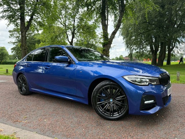 BMW 3 Series 2019 3.0 330D M Sport Saloon Xdriv Blue