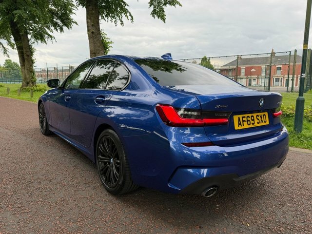 BMW 3 Series 2019 3.0 330D M Sport Saloon Xdriv AF69SXO Blue #5
