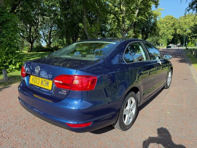 Volkswagen Jetta 2013 1.6 Tdi Bluemotion Tech Se Saloon Blue #2