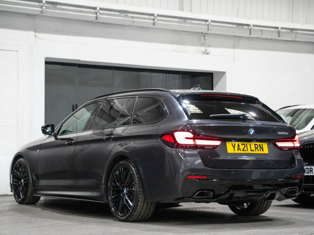 BMW 5 Series 2L M Sport YA21LRN Grey #4
