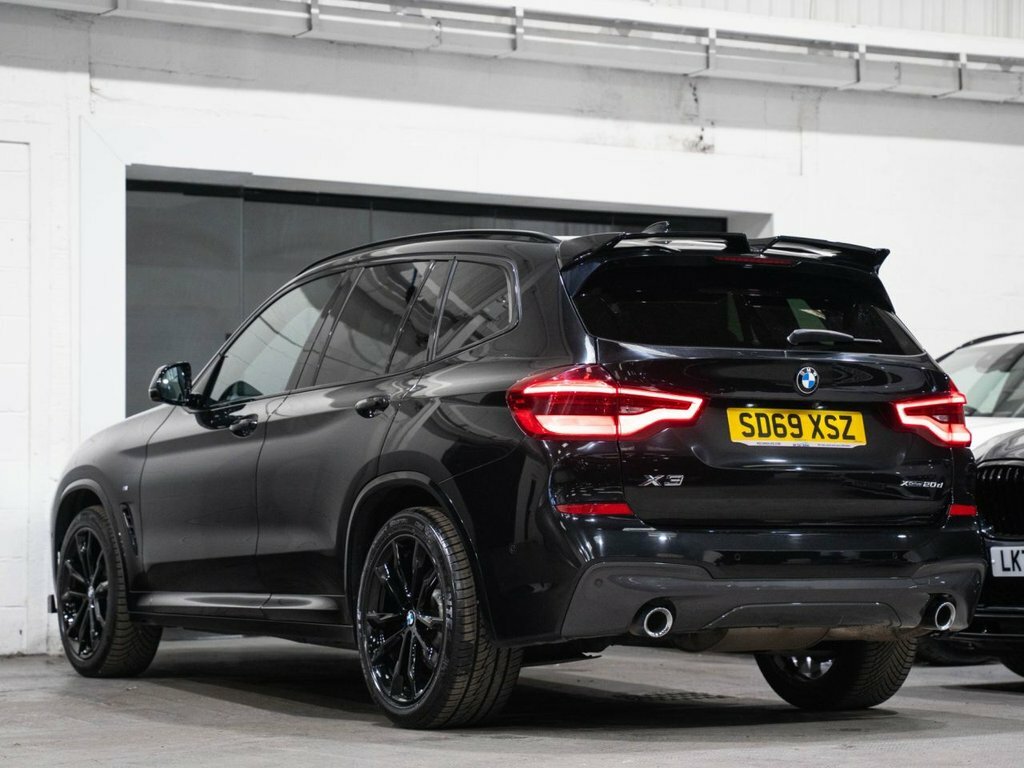 BMW X3 2L M Sport SD69XSZ Black #3