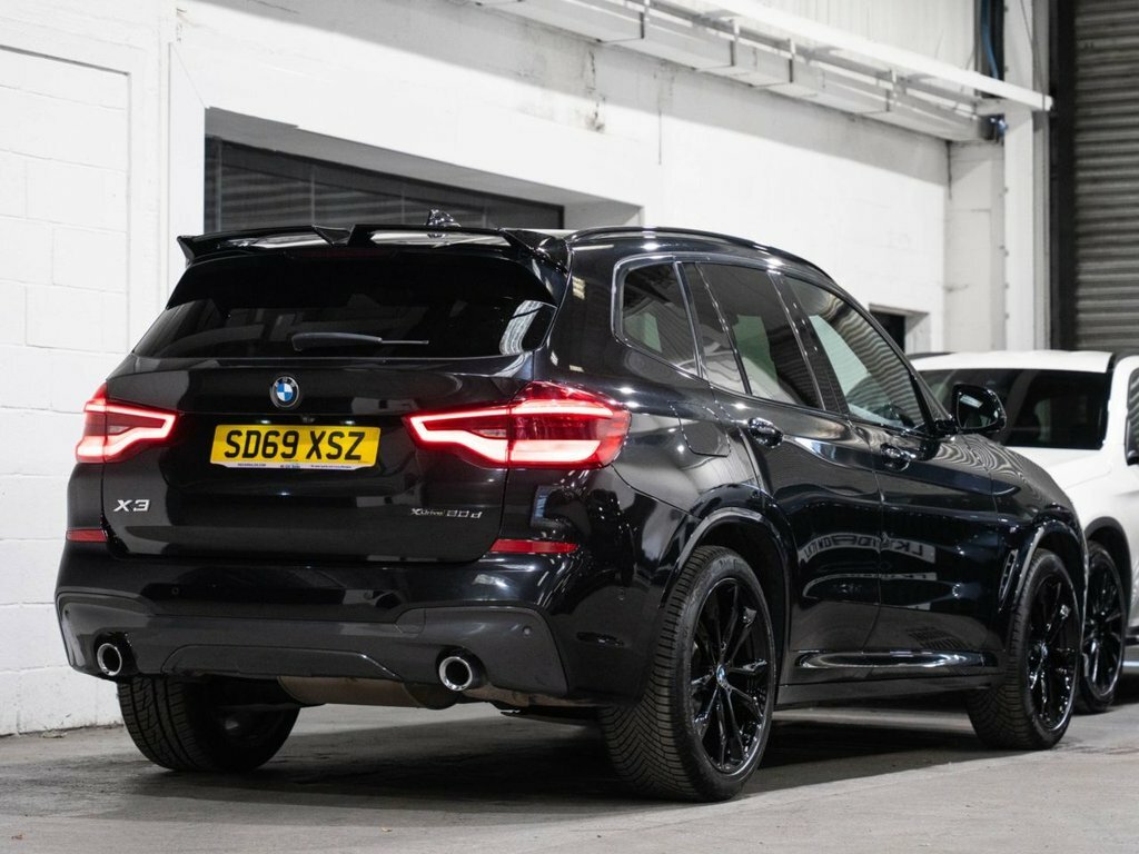 BMW X3 2L M Sport SD69XSZ Black #4