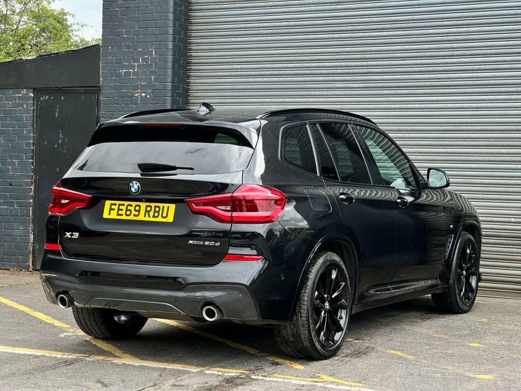 BMW X3 2L M Sport FE69RBU Black #4